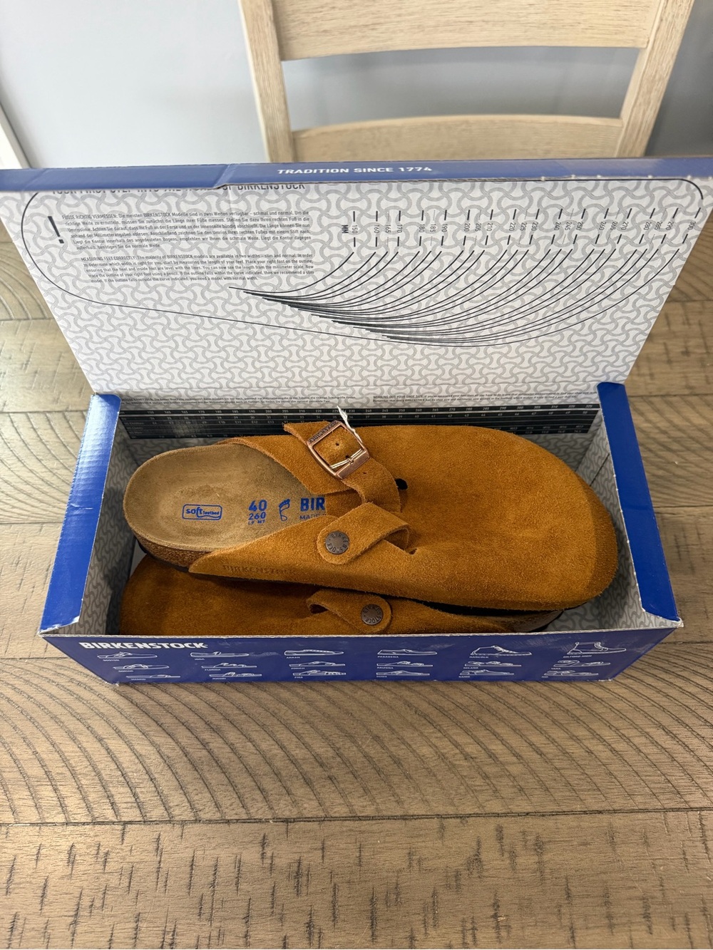 BNWT! Birkenstock Boston in Mink size 9 - Picture 5 of 5